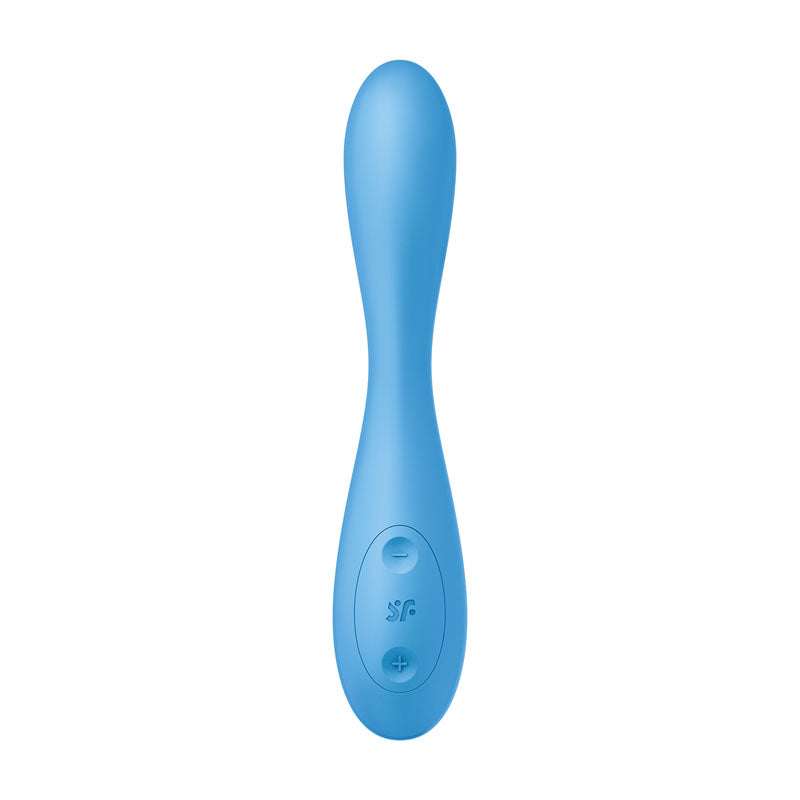 Satisfyer G-Spot Flex 4, USB rechargeable G-spot vibrator, designed for versatility and pleasure.