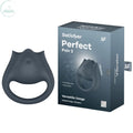 Affordable quality Satisfyer Perfect Pair 2 - Grey USB Rechargeable Vibrating Couples Ring  from Satisfyer by Discreet Intimate Essentials with Discreet Delivery 