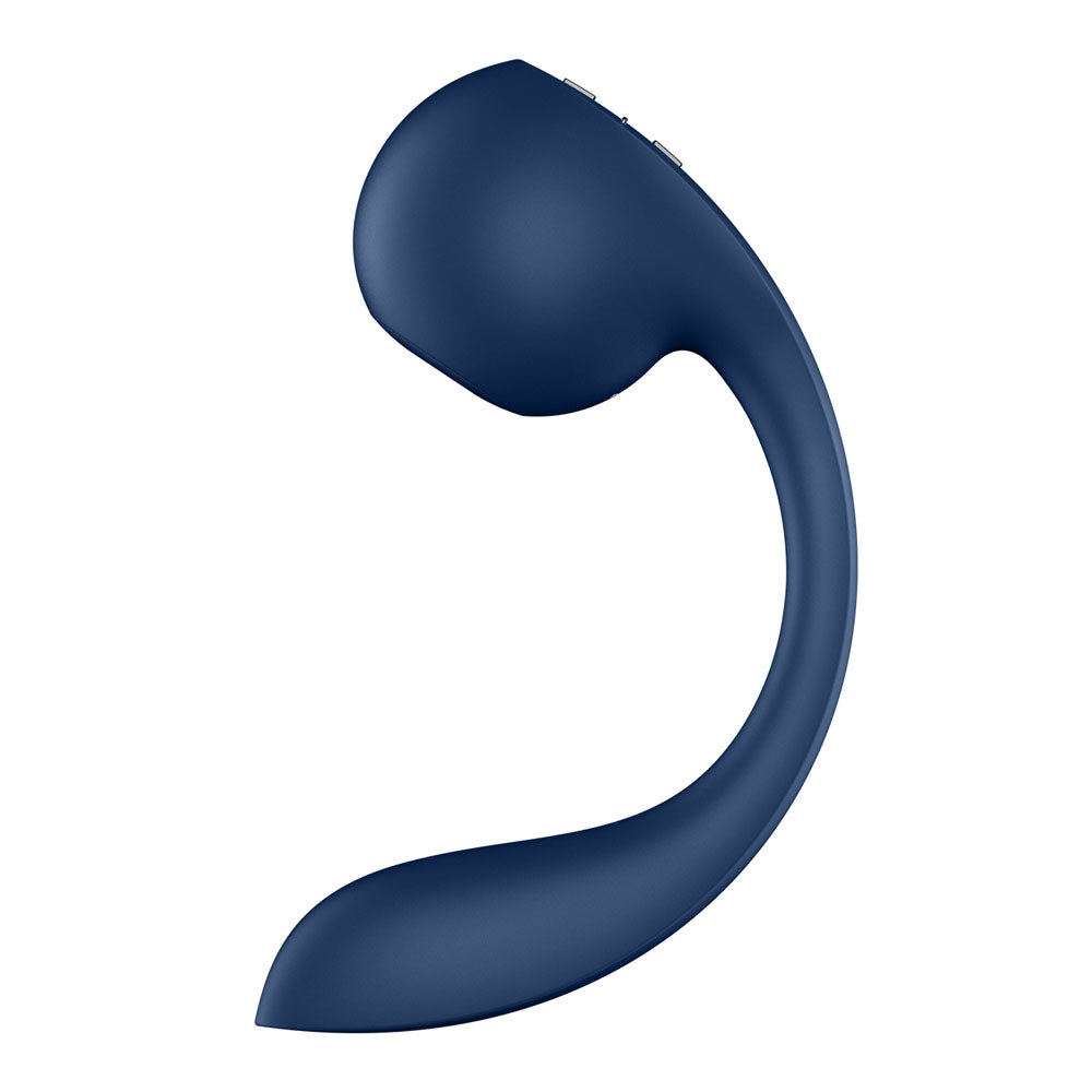 USB rechargeable air pulse vibrator designed for enhanced G-spot stimulation with innovative features.