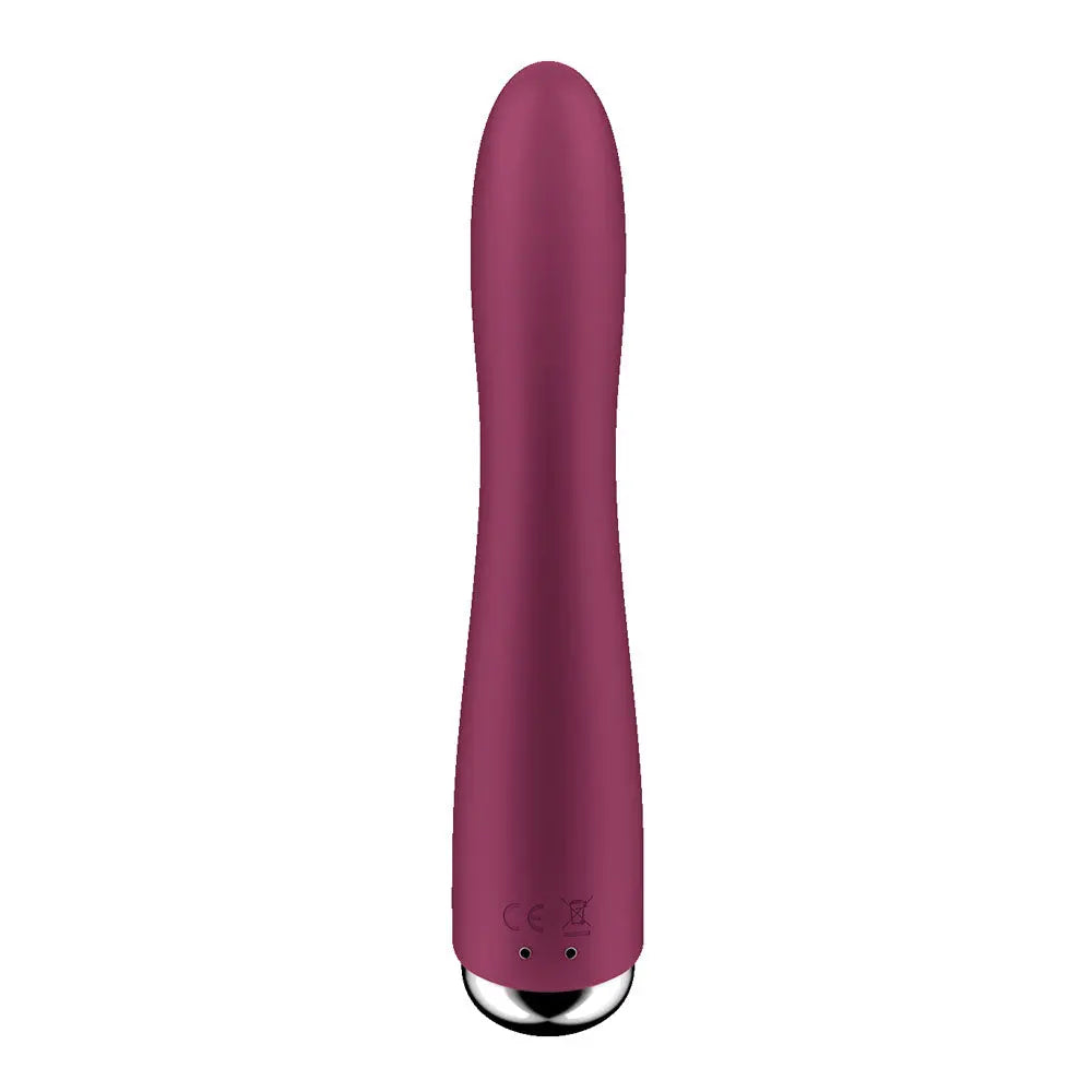 Satisfyer Spinning Vibe 1 -  -  17.8 cm USB Rechargeable Rotating Vibrator Satisfyer Discreet Intimate Essentials.