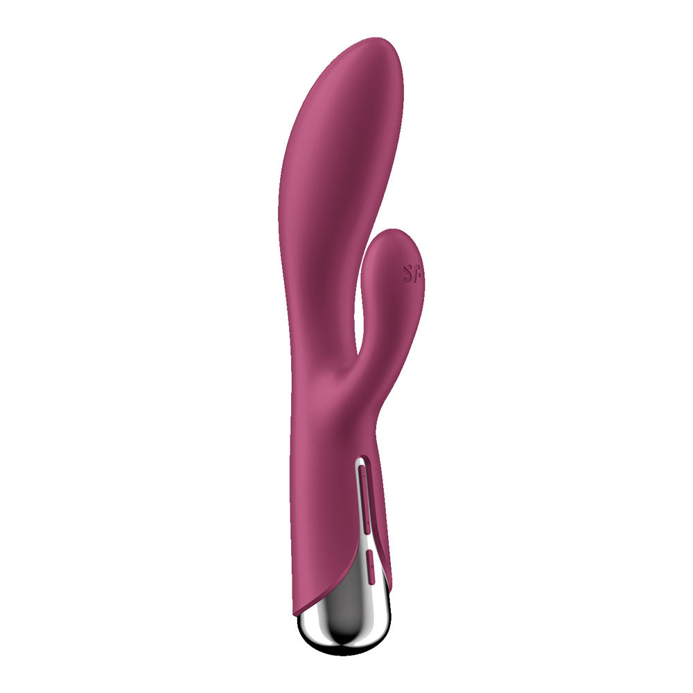 Satisfyer Spinning Rabbit 1 -  -  20 cm USB Rechargeable Rotating Rabbit Vibrator for intimate pleasure