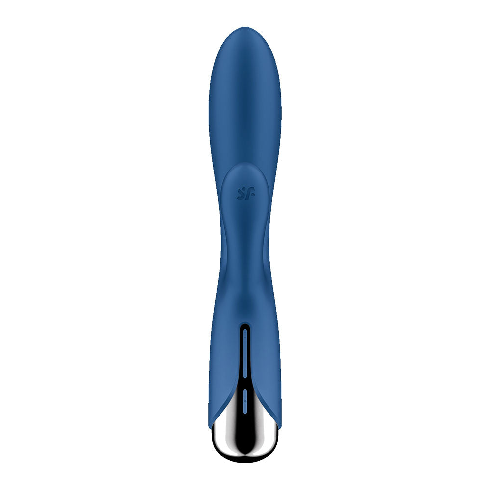Satisfyer Spinning Rabbit 1 -  -  20 cm USB Rechargeable Rotating Rabbit Vibrator in blue