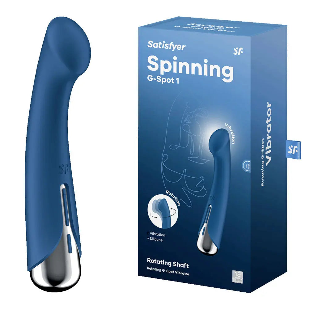 Satisfyer Spinning G-Spot 1 -  -  16.5 cm USB Rechargeable Rotating Vibrator Satisfyer Discreet Intimate Essentials.