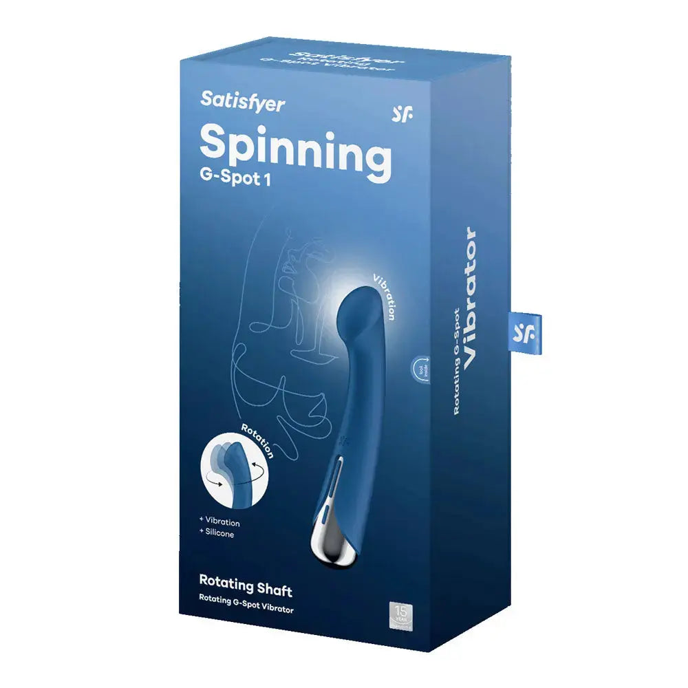 Satisfyer Spinning G-Spot 1 -  -  16.5 cm USB Rechargeable Rotating Vibrator Satisfyer Discreet Intimate Essentials.