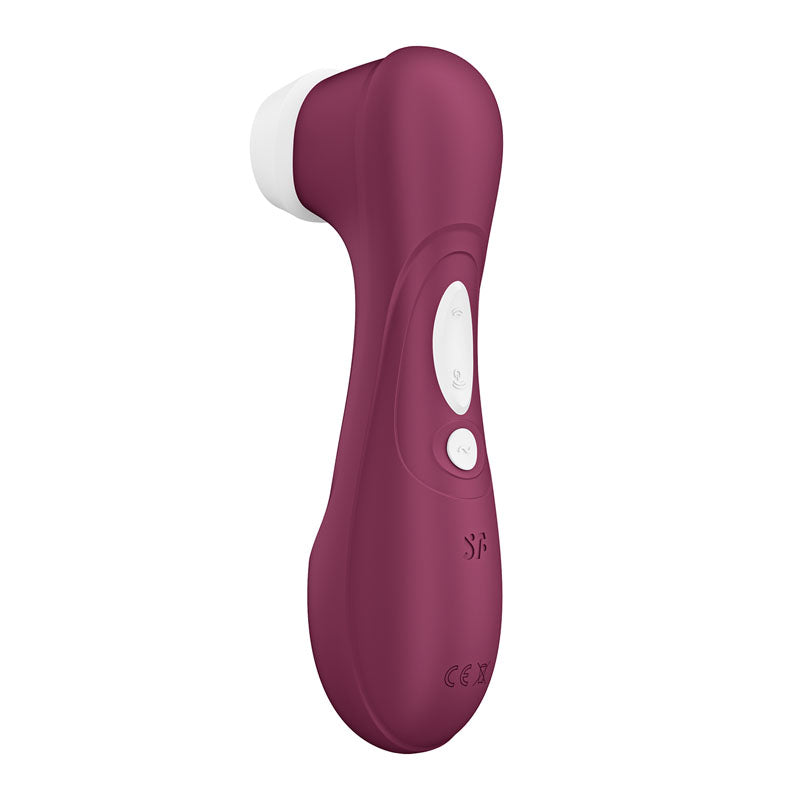 Satisfyer Pro 2 Generation 3 with App Control - Wine - Wine Touch-Free USB-Rechargeable Clitoral Stimulator