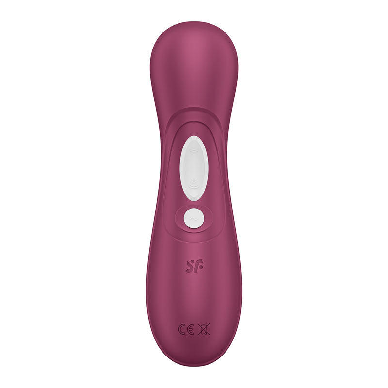 Satisfyer Pro 2 Generation 3 with App Control - Wine  - Wine  Touch-Free USB-Rechargeable Clitoral Stimulator