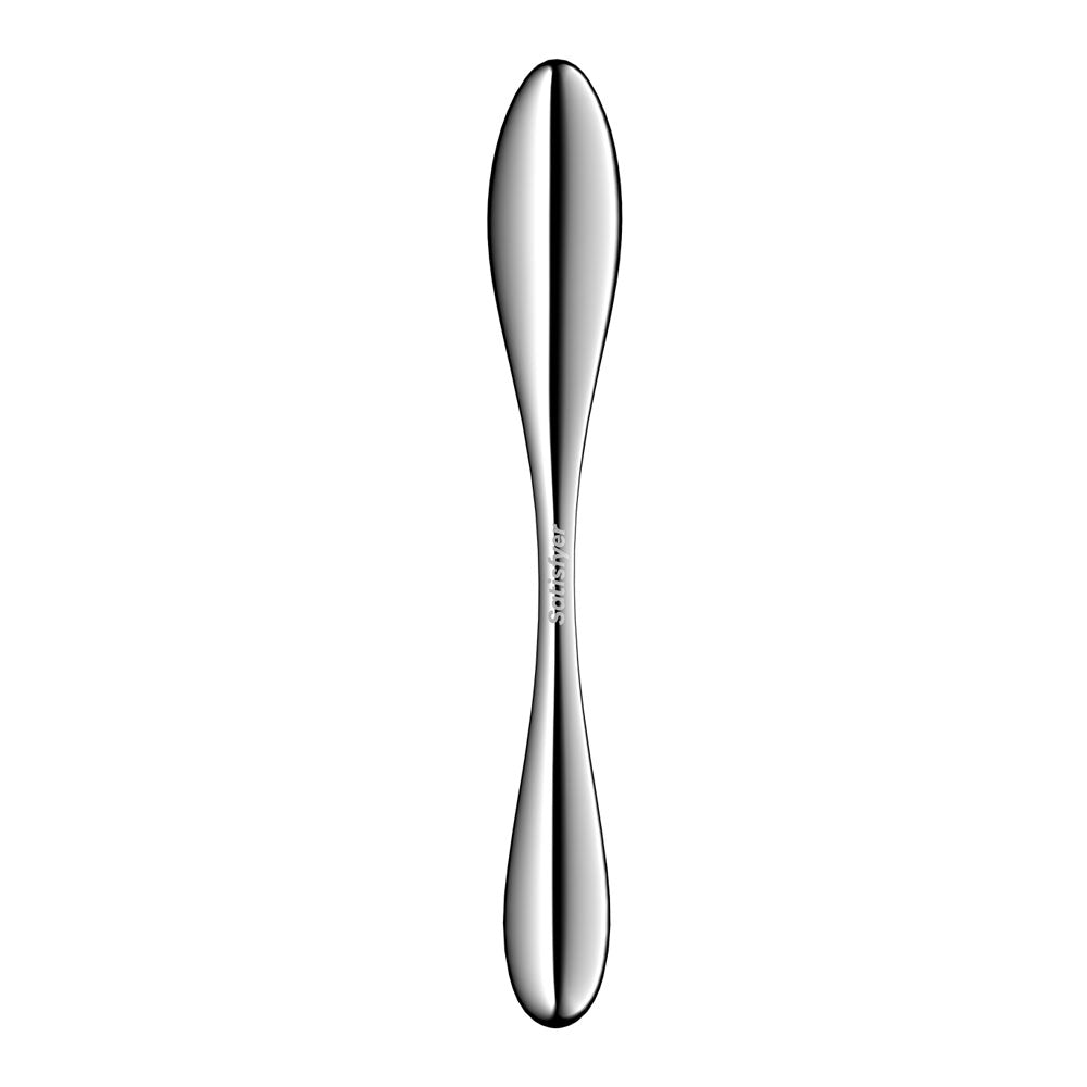 Satisfyer Star Force 3 -  Steel 27 cm Dildo - premium stainless steel design for versatile stimulation.