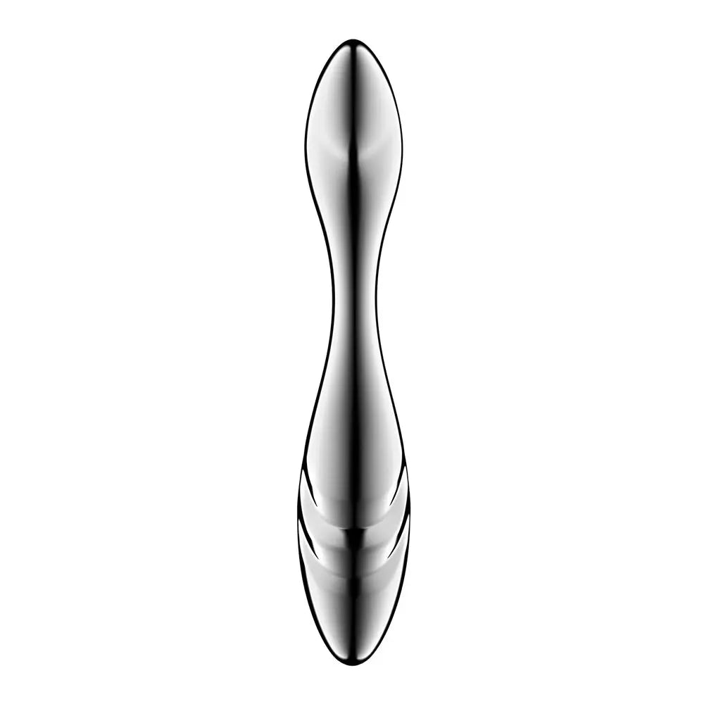 Satisfyer Pure Gravity 3 -  Steel 21 cm Dildo Satisfyer Discreet Intimate Essentials.