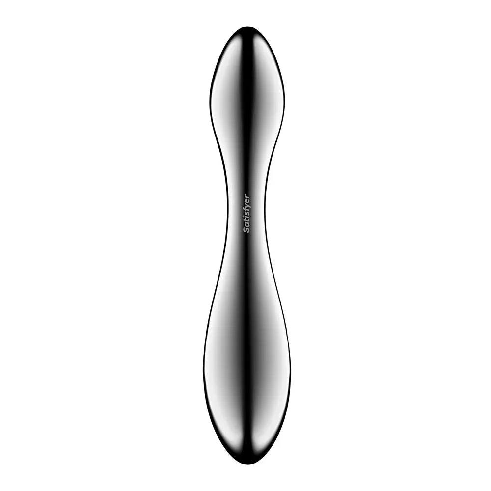 Satisfyer Pure Gravity 3 -  Steel 21 cm Dildo Satisfyer Discreet Intimate Essentials.