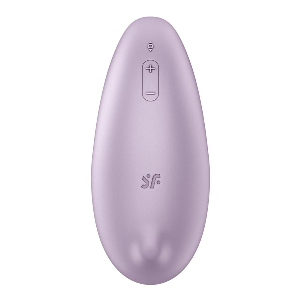 Satisfyer Tap & Roll - Violet USB Rechargeable Tapping & Rolling Stimulator