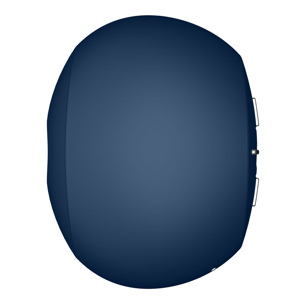 Satisfyer Air Power 4 - Navy USB Rechargeable Air Pulse Stimulator top view, sleek design for intimate essentials for her.