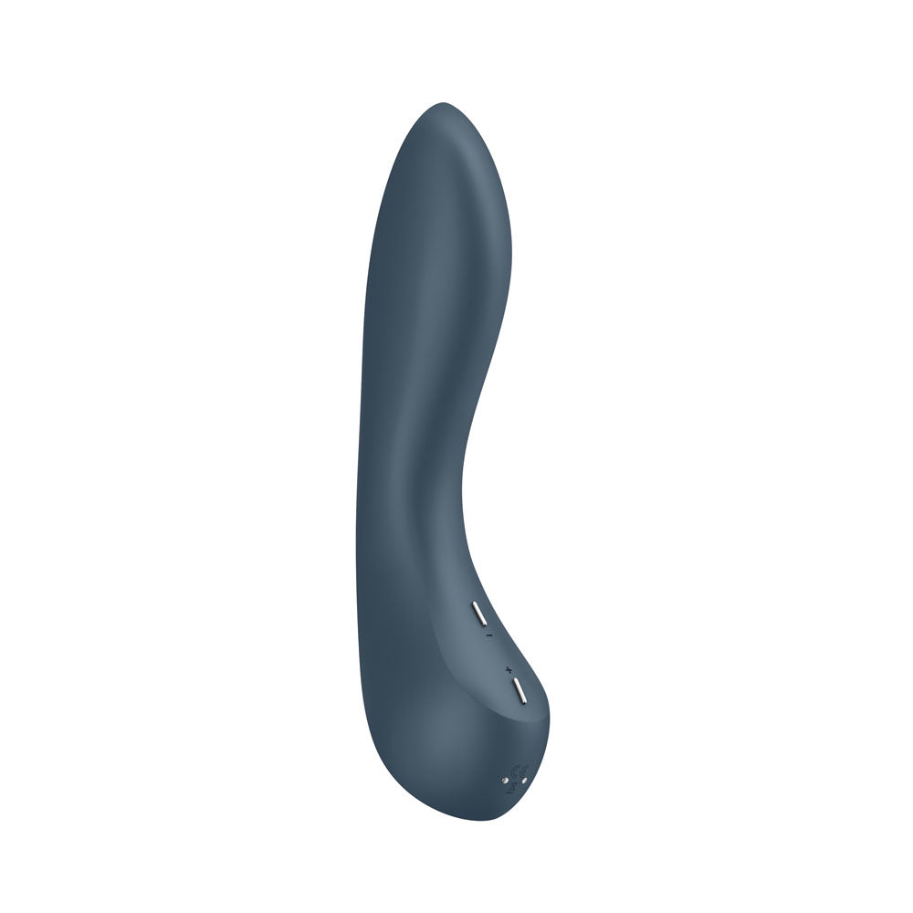 Satisfyer G-Spot Wave 4 - Dark 21 cm USB Rechargeable Vibrator with Robotic G-Spot Stimulation