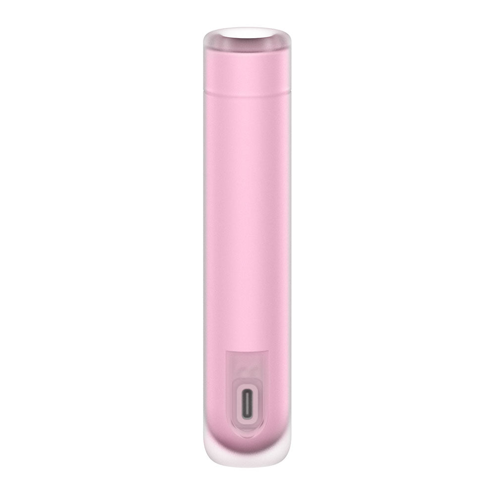 Satisfyer First Kiss -  USB Rechargeable Air Pulse Stimulator in sleek pink design, ideal for intimate essentials for her.