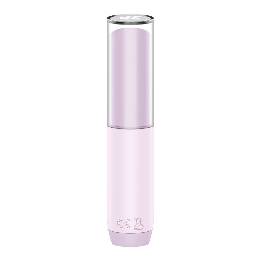 Satisfyer Secret Kiss - Lilac USB Rechargeable Air Pulse Stimulator in a sleek, lipstick design for discreet travel.