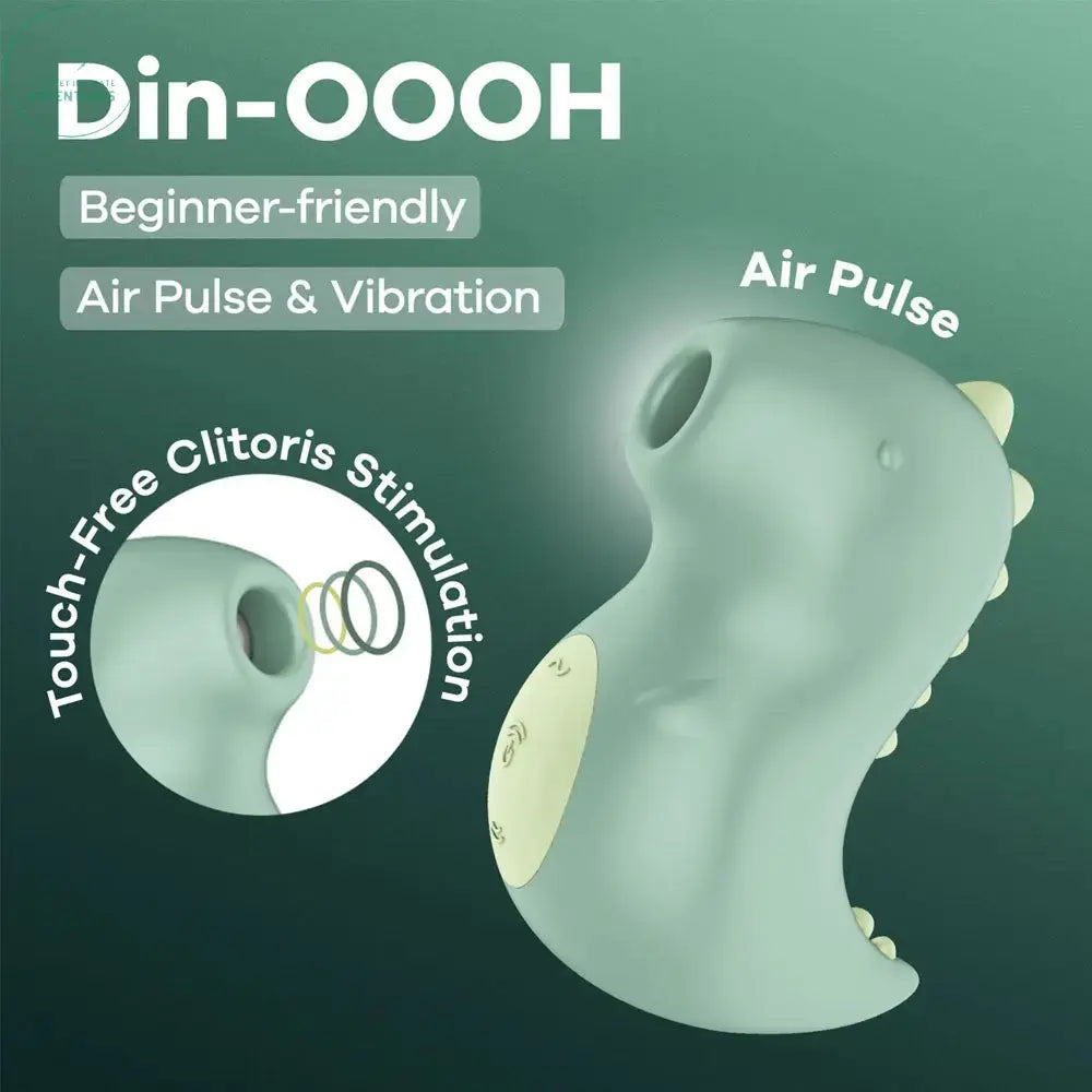 Satisfyer Din-OOOH - Mint  USB Rechargeable Air Pulse Stimulator Satisfyer Discreet Intimate Essentials.