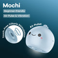 Satisfyer Mochi - Frost  - Frost  USB Rechargeable Air Pulse Stimulator