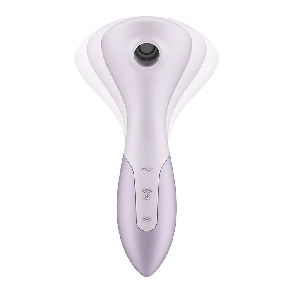 Satisfyer Wand-erful - Violet 15.8 cm USB Rechargeable Air Pulse Massage Wand Satisfyer Discreet Intimate Essentials.