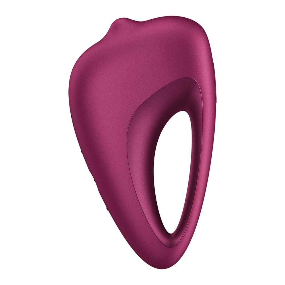Satisfyer Delighterrr - Berry USB-C Rechargeable Stimulator with Rolling Ball