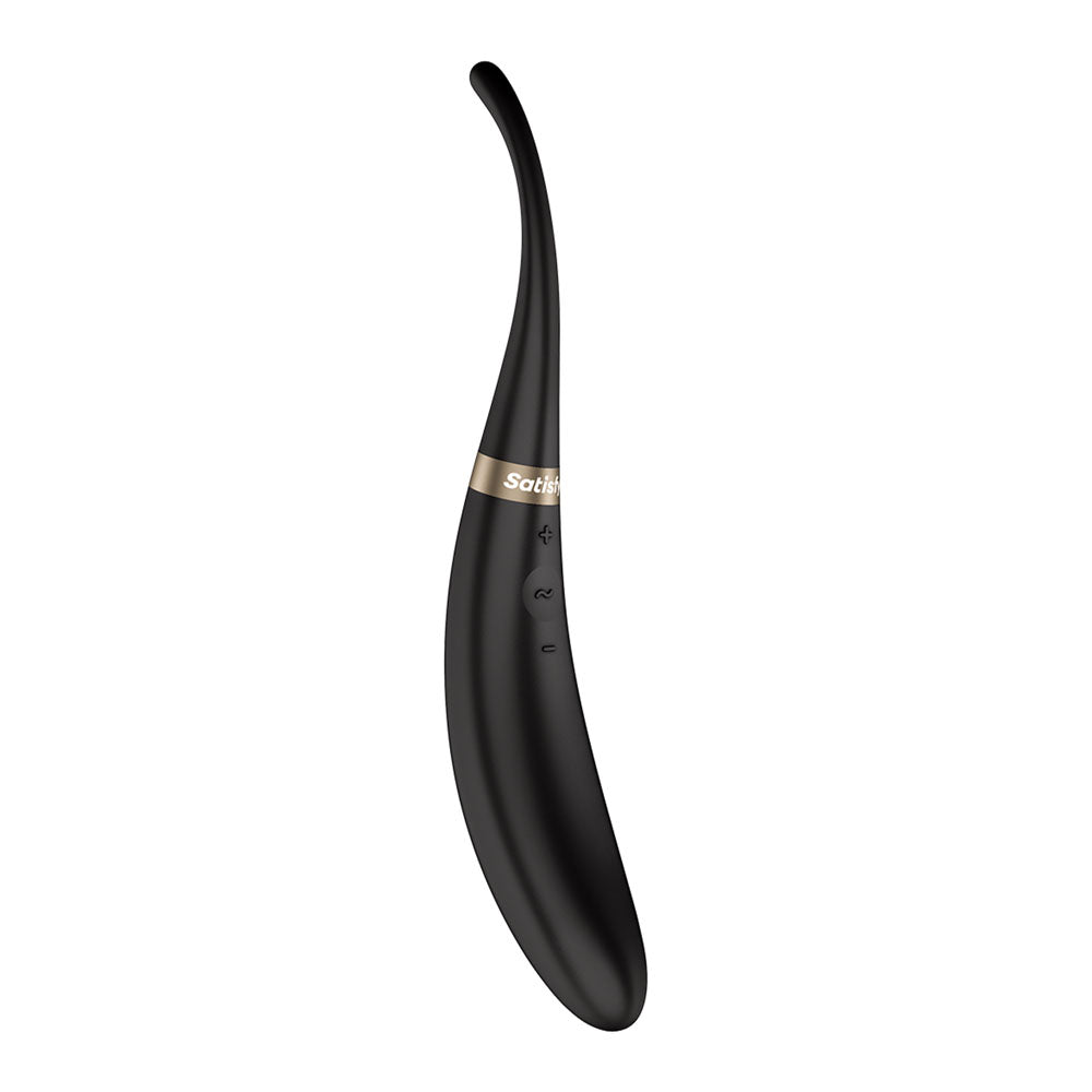 Satisfyer Tip Tease -  -  USB Rechargeable Vibrator with Twirling Tip for intimate essentials for her.