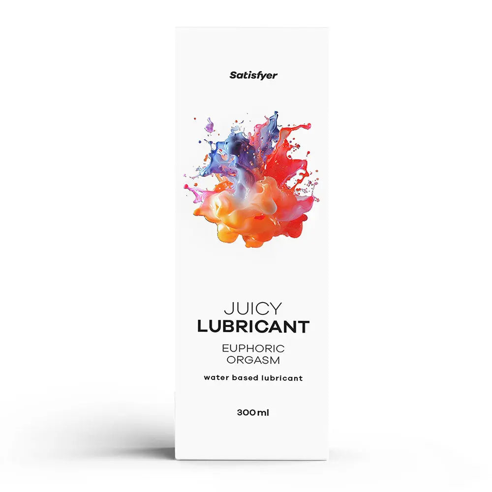 Satisfyer Juicy Lubricant 300 ml Euphoric Orgasm - Satisfyer Discreet Intimate Essentials.