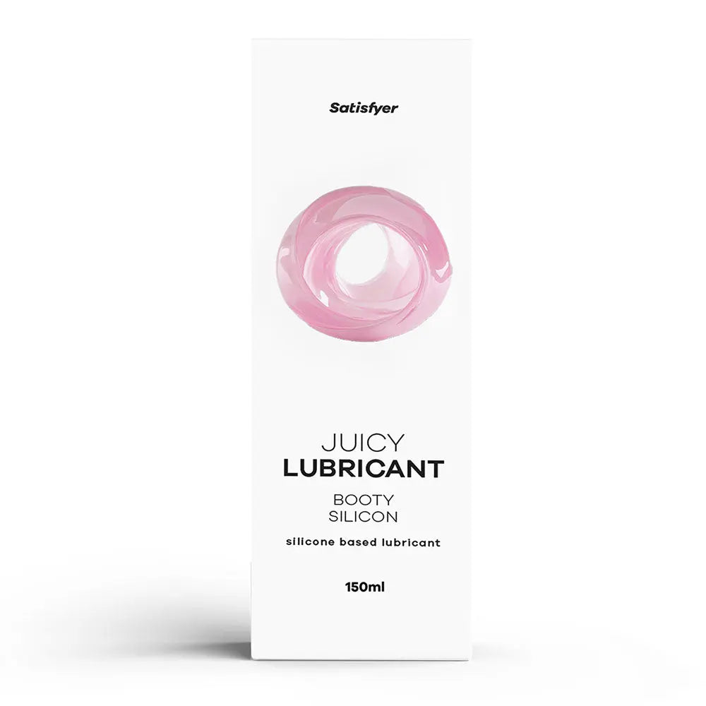 Satisfyer Juicy Lubricant 150 ml Booty Silicone - Silicone Based Anal Lubricant - 150 ml Bottle Satisfyer Discreet Intimate Essentials.