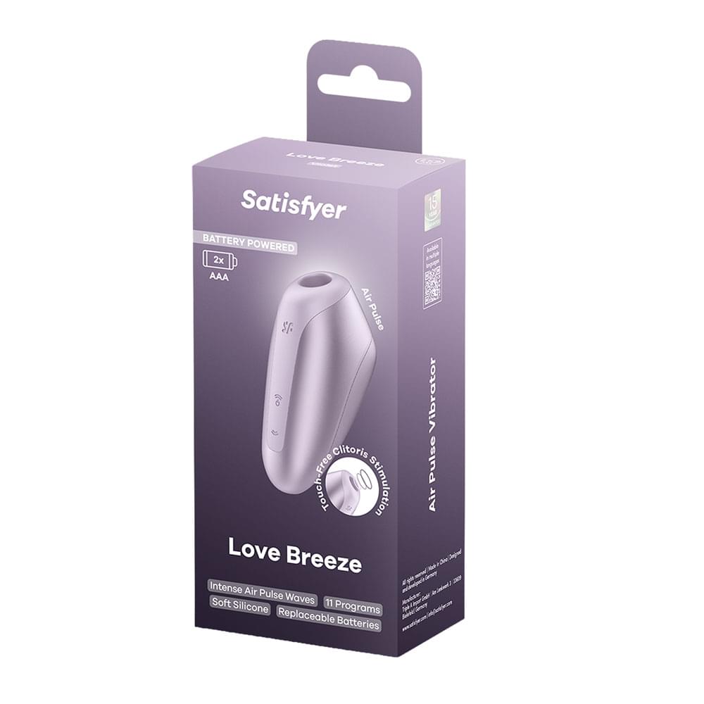 Satisfyer Love Breeze - Battery Series -  Air Pulse Clitoral Stimulator