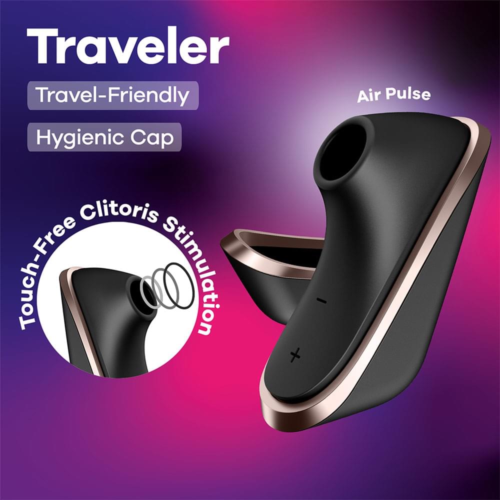 Satisfyer Traveler -  -  USB Rechargeable Air Pulse Clitoral Stimulator