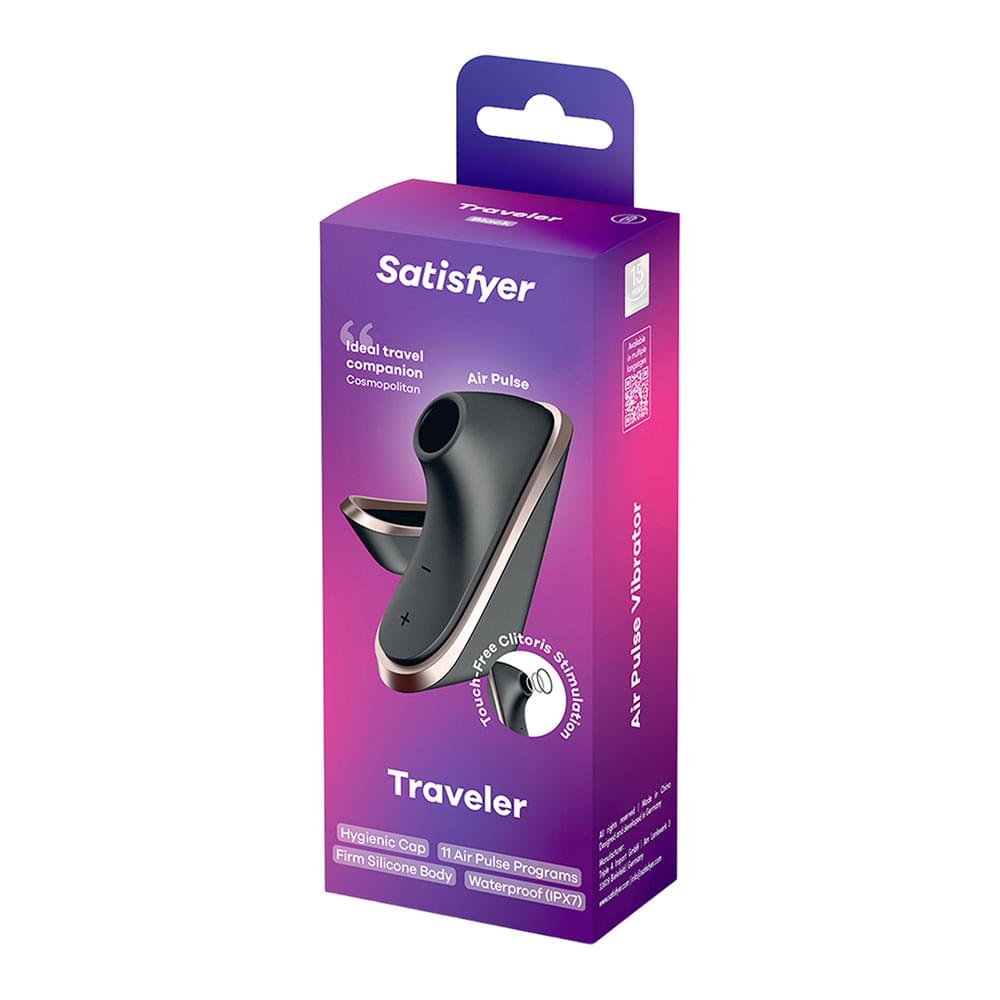 Satisfyer Traveler -  -  USB Rechargeable Air Pulse Clitoral Stimulator