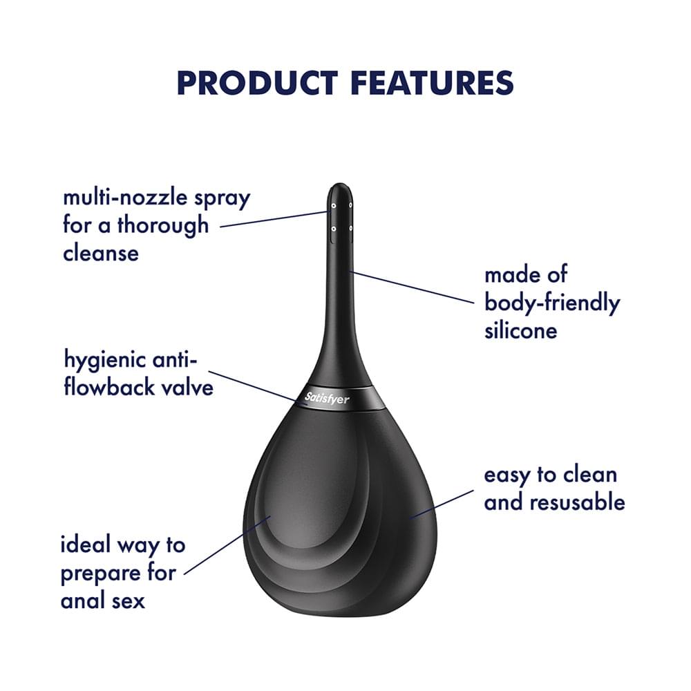 Satisfyer Clean & Play -  Unisex Douche