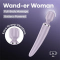 Satisfyer Wand-er Women - Battery Series - Violet 34 cm Massager Wand