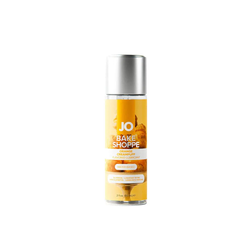 Affordable quality JO Bake Shoppe - Orange Creampuff - Orange Creampuff Flavoured Water Based Lubricant - 60 ml Bottle  from JO by Discreet Intimate Essentials with Discreet Delivery 