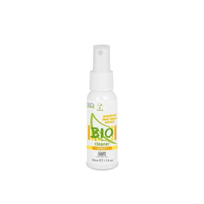 HOT BIO Cleaner Spray - Toy Cleaner Spray - 50 ml Hot Production Discreet Intimate Essentials.