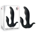 Adam & Eve 3-Point Prostate Massager -  USB Rechargable Vibrating Prostate Massager with silicone design and sleek packaging.
