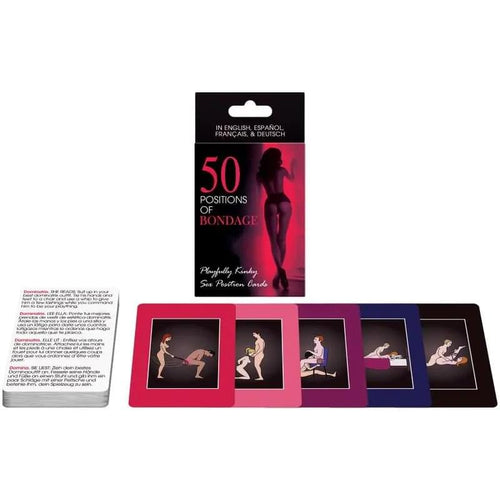 50 Positions of Bondage Kheper Games Discreet Intimate Essentials.