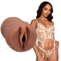 Signature Strokers - Alexis Tae -  Vagina Stroker with lifelike ULTRASKYN texture and warm touch, showcasing sexy lingerie.