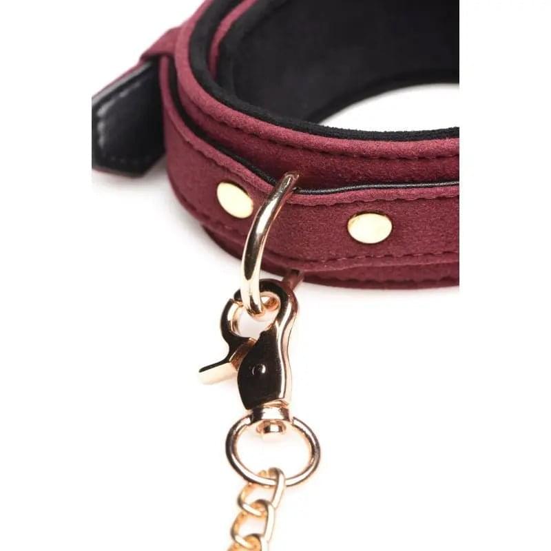 6 Pc Velvet Bondage Set Burgundy Master Series Discreet Intimate Essentials.