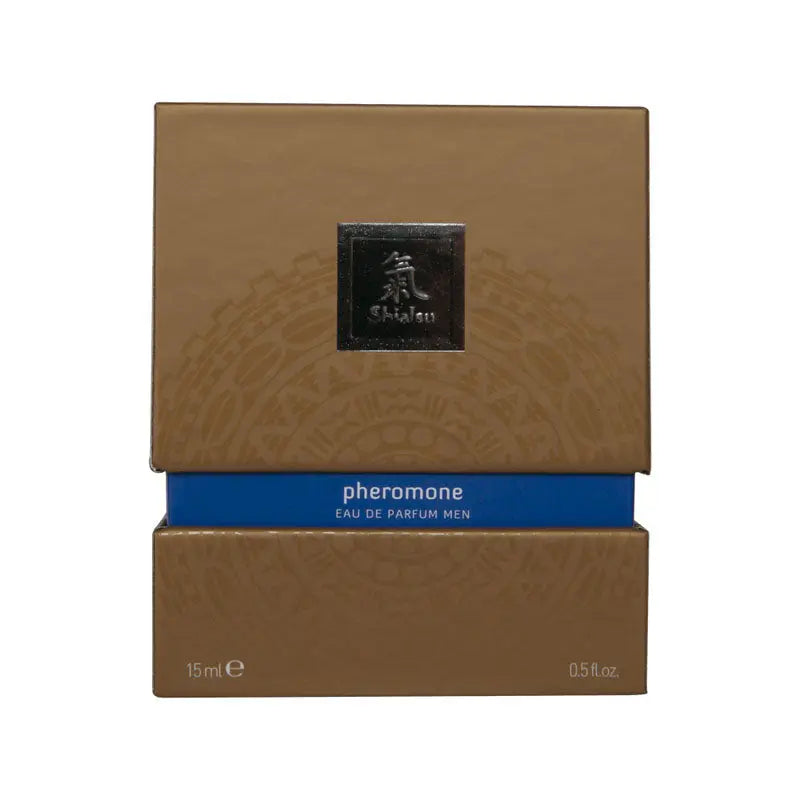 Shiatsu Pheromone Eau De Parfum Men - Dark  - Pheromone Fragrance for Men - 15 ml Hot Production Discreet Intimate Essentials.