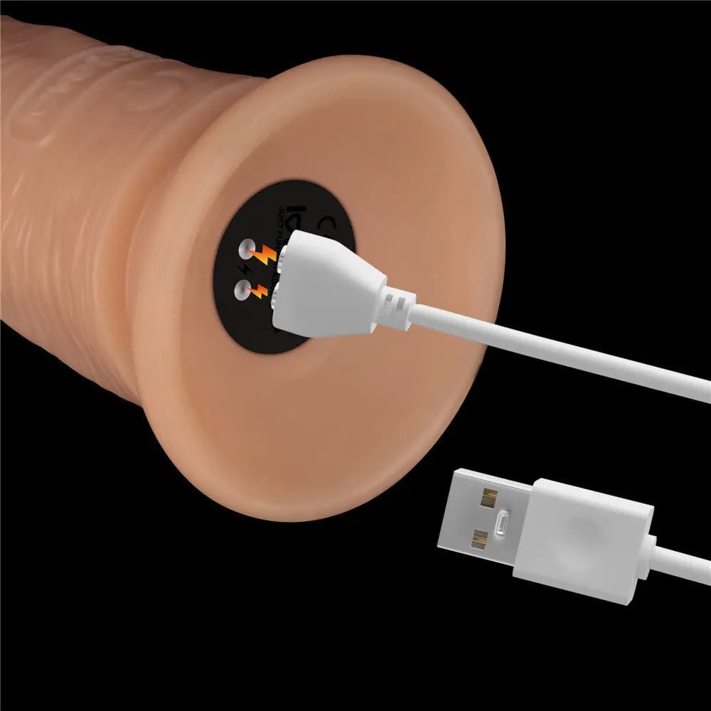 Shop affordable quality 7 Inch Power Basics - 18 cm USB Rechargeable Vibrating Dong - Discreet Intimate Essentials - DONGS - Lovetoy
