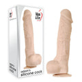 Adam & Eve Adam's True Feel Cock XL - 26.7 cm (10.5'') Dong in packaging, showcasing realistic silicone design.