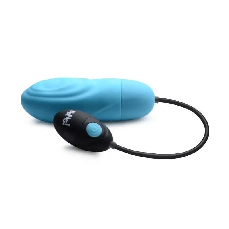 7X Pulsing Rechargeable Bullet Blue Bang Discreet Intimate Essentials.