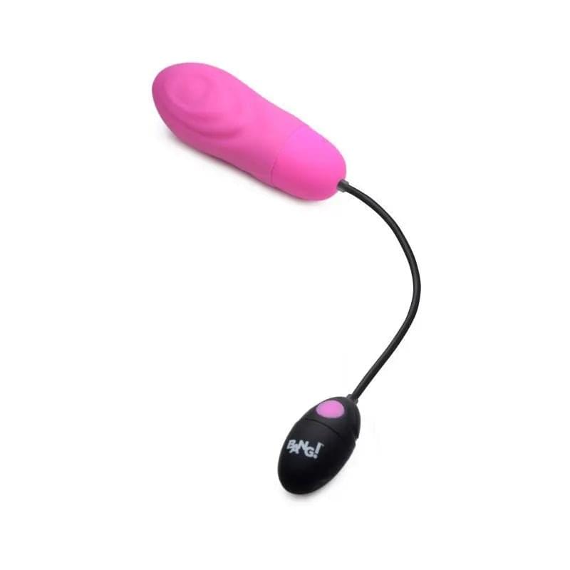 7X Pulsing Rechargeable Bullet Pink Bang Discreet Intimate Essentials.