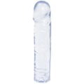 8 in Classic Dong Clear Crystal Jellies Discreet Intimate Essentials.