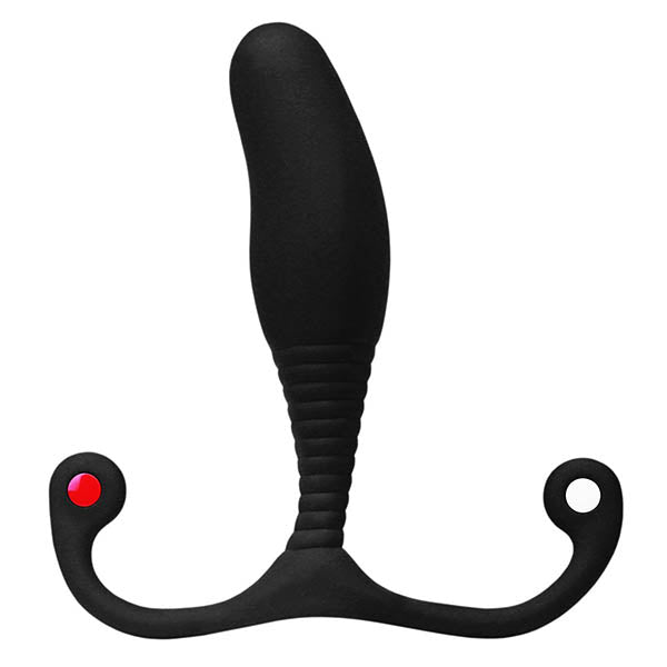 Aneros MGX Syn Trident -  Male Prostate Massager with ribbed stem and angled head for enhanced sensations.