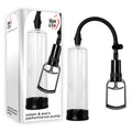 Adam & Eve Starter Penis Pump -  Penis Pump: clear performance pump with manual pull handle for enhanced erections.