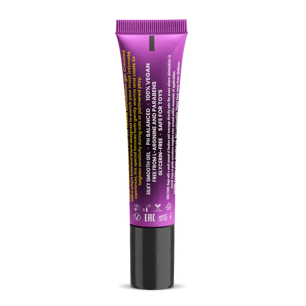 Wicked Awaken - Stimulating Gel for Women - 8.6 ml Tube for enhancing sensitivity and pleasure.