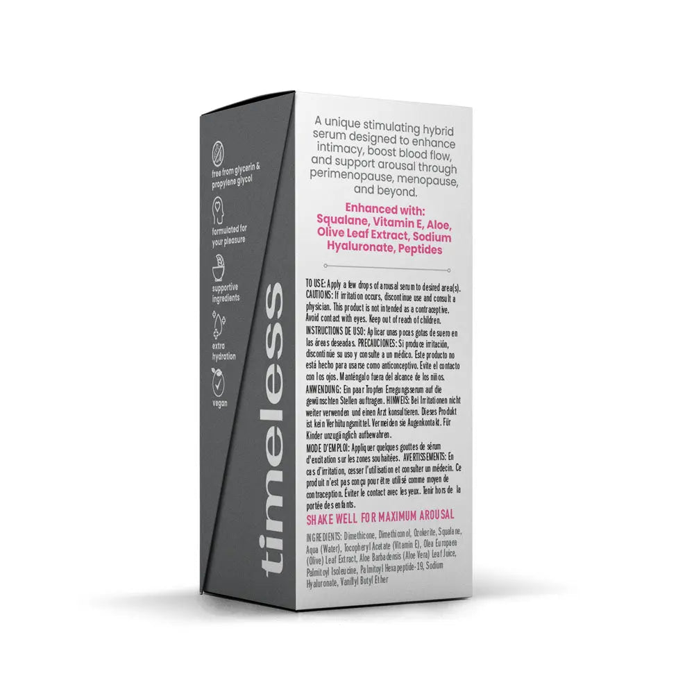 Affordable quality Wicked SIMPLY TIMELESS AROUSAL SERUM - Arousal Serum for Women - 30 ml  from Wicked by Discreet Intimate Essentials with Discreet Delivery 