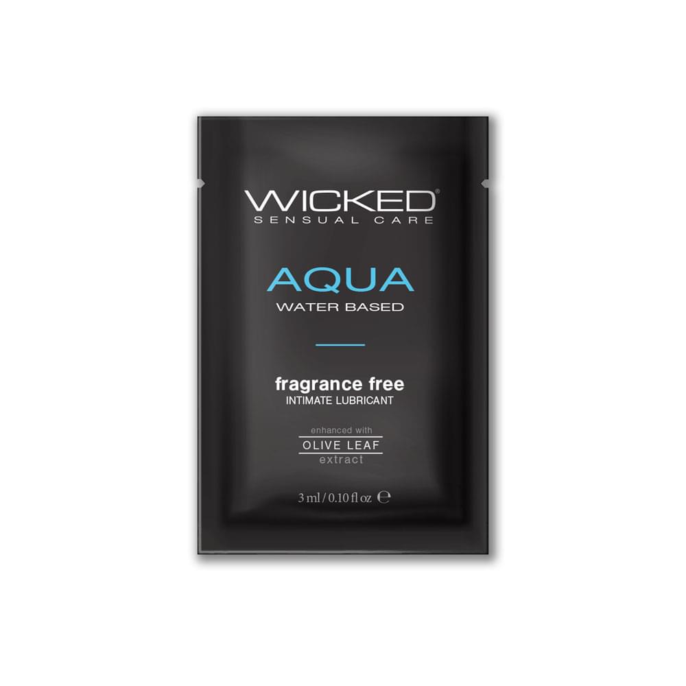 Wicked AQUA PACKETTES 3ml - Bulk Bag of 144
