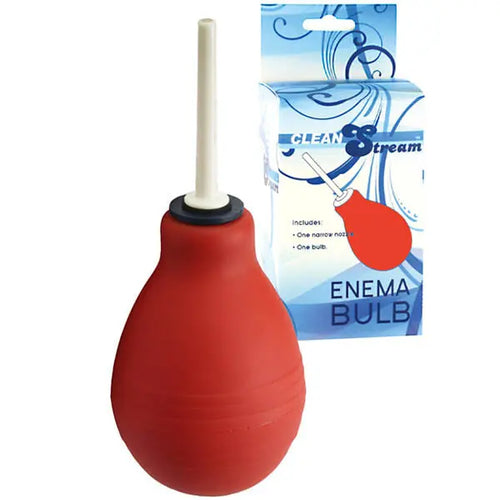 CleanStream Enema Bulb -  Unisex Douche XR Brands Discreet Intimate Essentials.