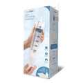 AquaClean 300ml Enema Syringe - 300 ml Capacity with Free Travel Douche Included in packaging.