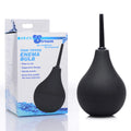 CleanStream Thin Tip Silicone Enema Bulb -  Unisex Douche packaging and product display on a white background.
